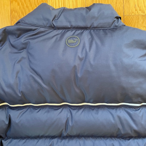 Vineyard Vines Puffer jacket, midnight Navy,Men’s size Large, runs small - Picture 6 of 14